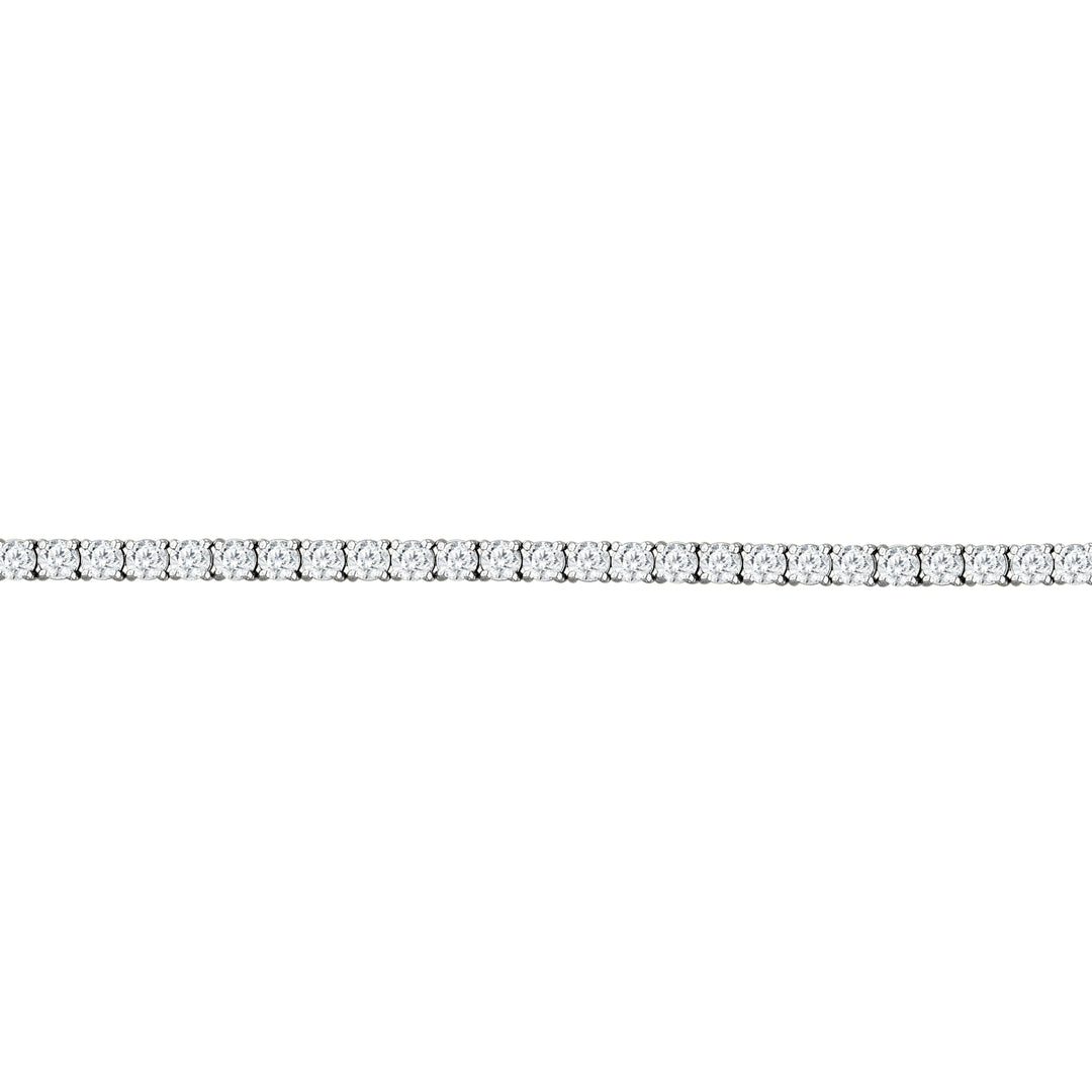 6.68 Karat GH SI Diamond Tennis Bracelet