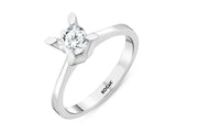 0.60 Karat FG SI Solitaire Diamond Ring