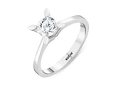 0.72 Karat FG SI Solitaire Diamond Ring