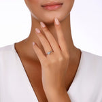 Load image into Gallery viewer, 0.61 Karat FG SI Solitaire Diamond Ring