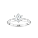 Load image into Gallery viewer, 0.70 Karat GH SI Solitaire Diamond Ring