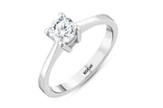 0.60 Karat GH SI Solitaire Diamond Ring