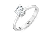 0.72 Karat FG SI Solitaire Diamond Ring