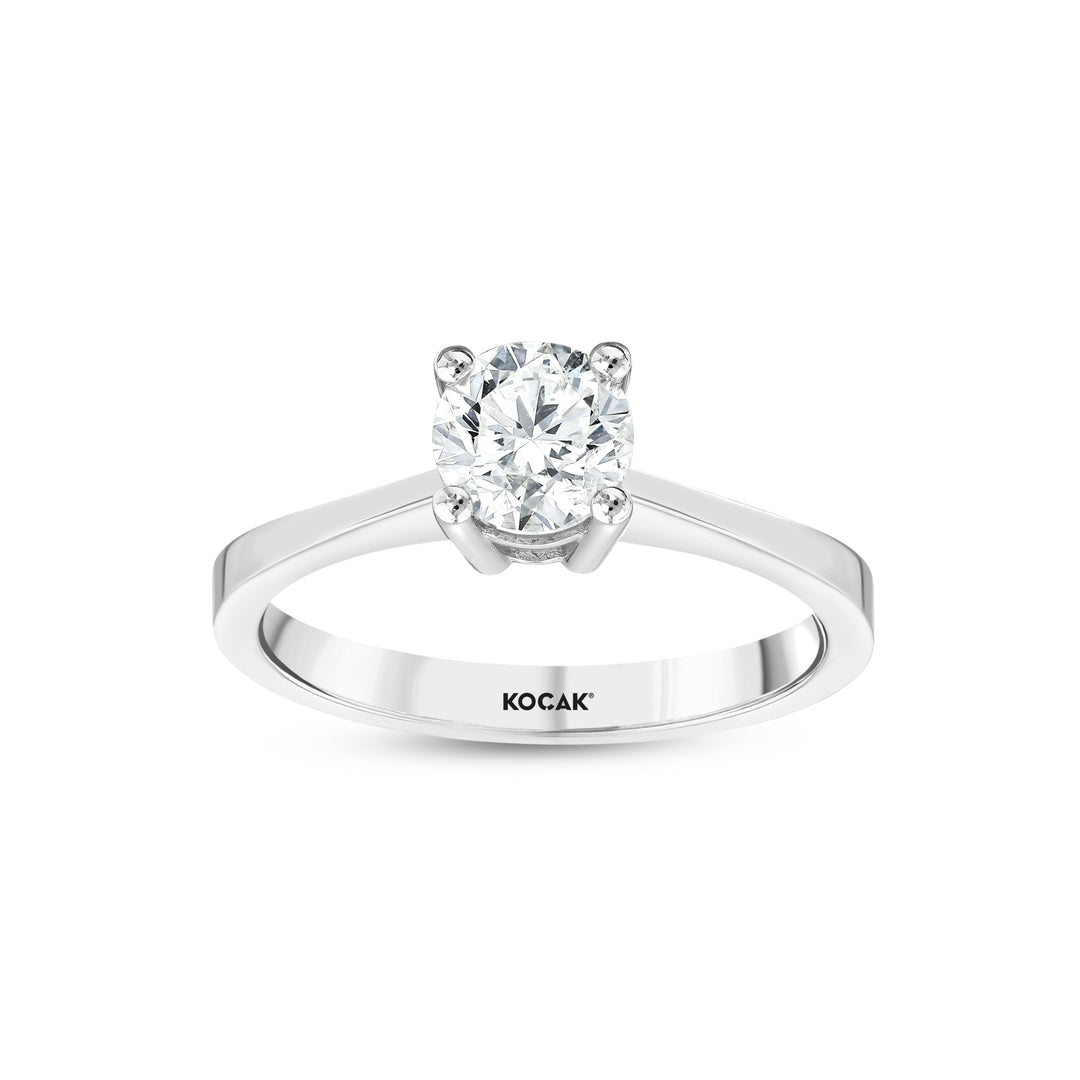 0.72 Karat FG SI Solitaire Diamond Ring