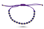 14ct Dorikali Purple Gold Cord Bracelet
