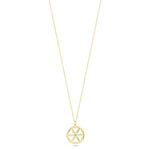 Load image into Gallery viewer, 14ct Flower Design Gold Necklace