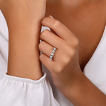 Load image into Gallery viewer, 1.25 Karat GH SI Diamond Five Stone Ring