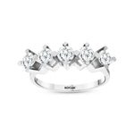 Load image into Gallery viewer, 1.25 Karat GH SI Diamond Five Stone Ring