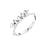 Load image into Gallery viewer, 0.25 Karat GH SI Diamond Five Stone Ring