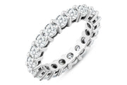 2.79 Karat GH SI Full Eternity Diamond Ring