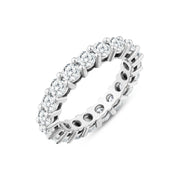 2.79 Karat GH SI Full Eternity Diamond Ring