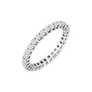 0.80 Karat GH SI Full Eternity Diamond Ring