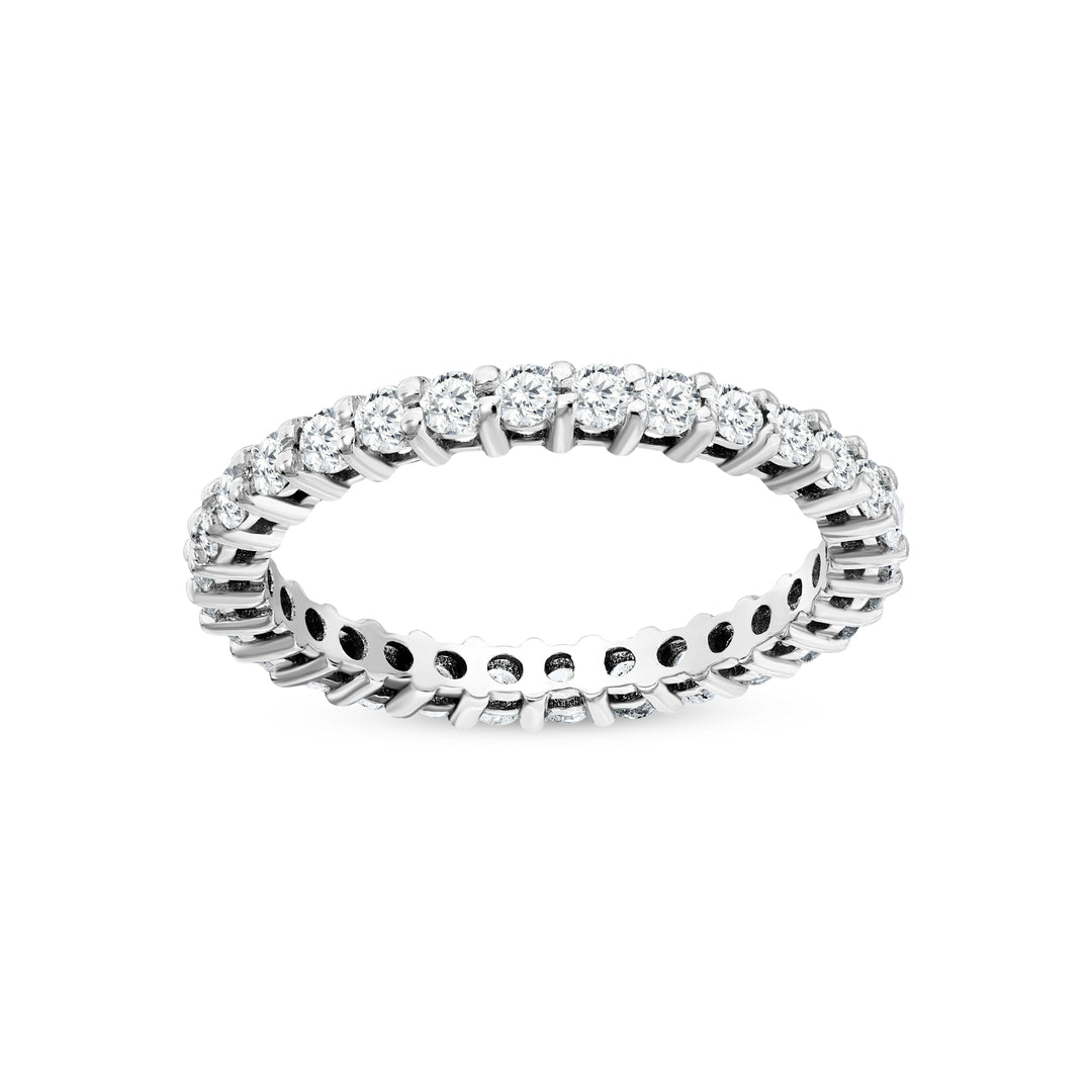 0.94 Karat GH SI Full Eternity Diamond Ring