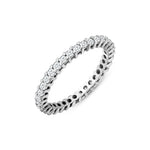 Load image into Gallery viewer, 0.68 Karat FG SI Full Eternity Diamond Ring
