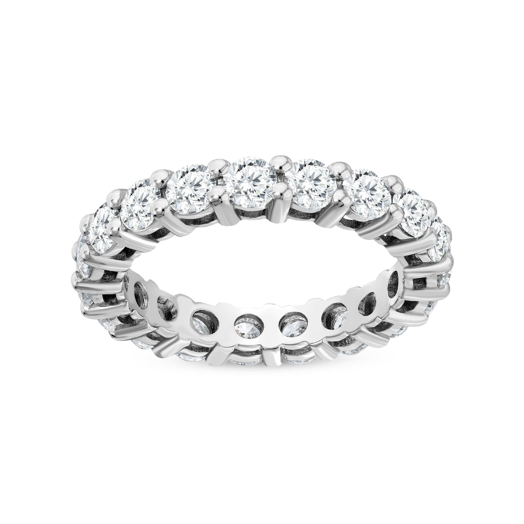 2.56 Karat GH SI Full Eternity Diamond Ring