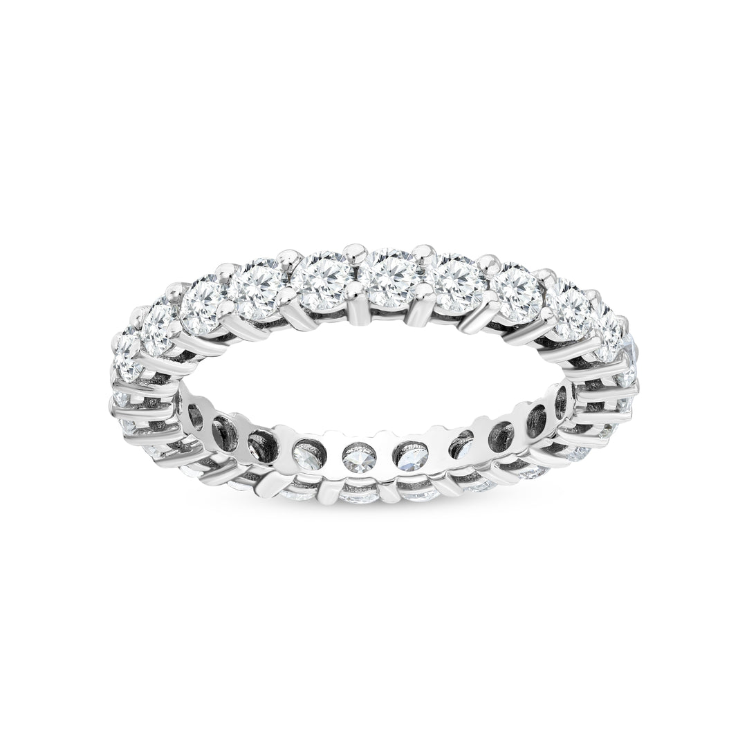 1.88 Karat GH SI Full Eternity Diamond Ring