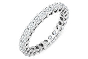 1.88 Karat GH SI Full Eternity Diamond Ring