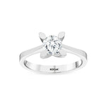 Load image into Gallery viewer, 0.72 Karat FG SI Solitaire Diamond Ring