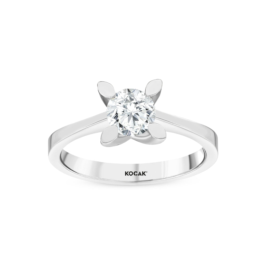0.72 Karat FG SI Solitaire Diamond Ring