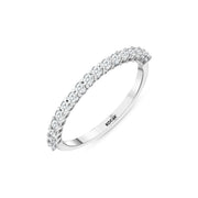 0.40 Karat GH SI Half Eternity Diamond Ring