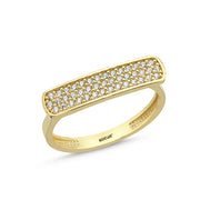 14ct Stone Set Classic Design Gold Ring