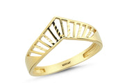 14ct Tassiz Tac Design Gold Ring