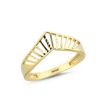 Load image into Gallery viewer, 14ct Tassiz Tac Design Gold Ring