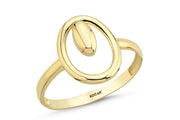 14ct Tassiz Point Design Gold Ring