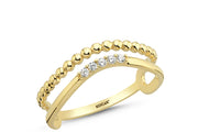 14ct Stone Set Olivia Design Gold Ring