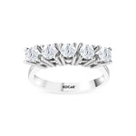 Load image into Gallery viewer, 0.94 Karat GH SI Diamond Five Stone Ring
