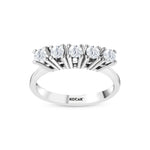 Load image into Gallery viewer, 0.50 Karat GH SI Diamond Five Stone Ring
