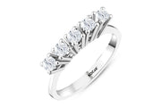 0.50 Karat GH SI Diamond Five Stone Ring