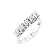 0.75 Karat GH SI Diamond Five Stone Ring