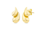 14ct Teardrop Gold Design Earrings