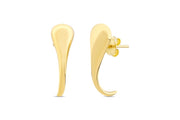 14ct Filament Design Gold Earrings