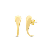 14ct Filament Design Gold Earrings