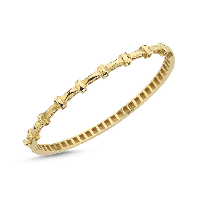 14ct Bergamot Cuff Gold Bracelet