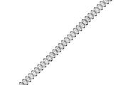 5.99 Karat Diamond Baguette Bracelet