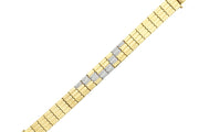 14ct Daffodil Design Gold Bracelet