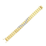 Load image into Gallery viewer, 14ct Daffodil Design Gold Bracelet