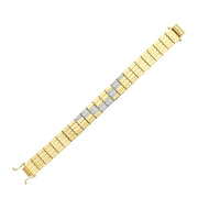 14ct Daffodil Design Gold Bracelet