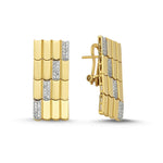 Load image into Gallery viewer, 14ct Daffodil Design Gold Earrings
