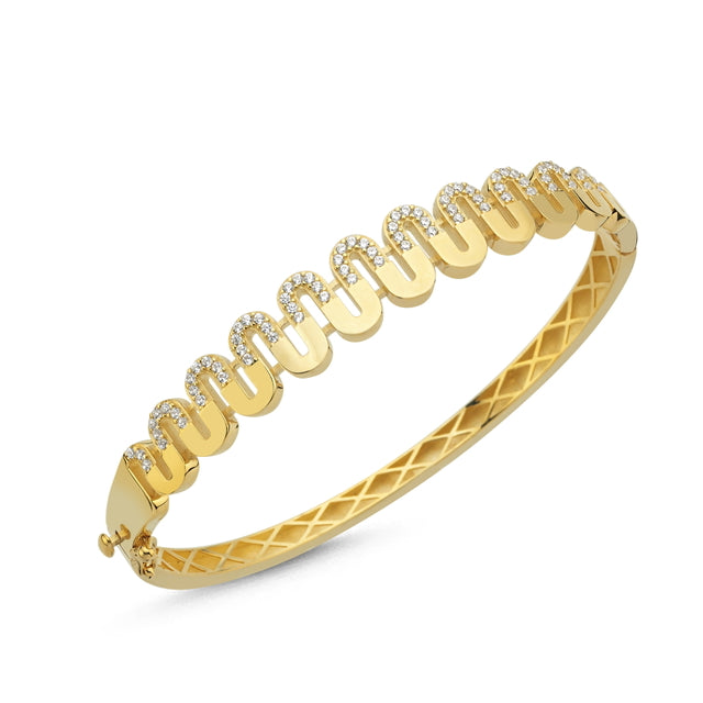 14ct Cosmos Design Gold Bracelet