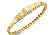 14ct Freesia Design Gold Bracelet