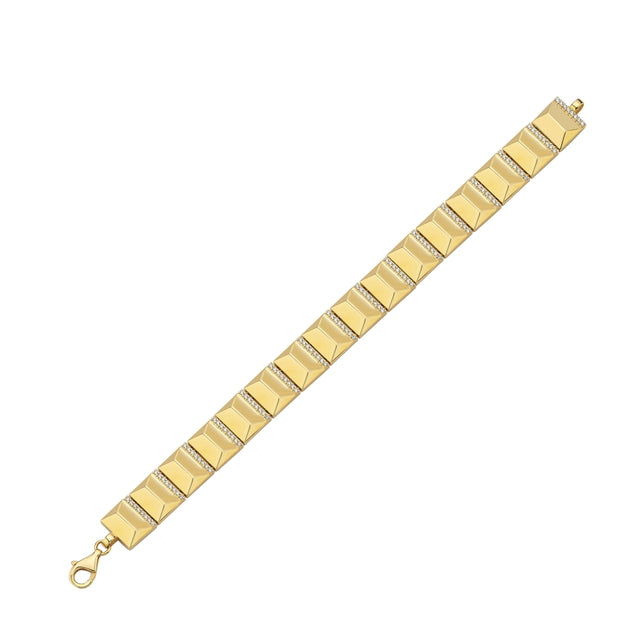 14ct Abelia Design Gold Bracelet