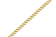 14ct Lily Design Gold Bracelet