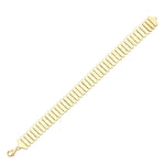 Load image into Gallery viewer, 14ct Jasmine Design Gold Bracelet