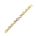 Load image into Gallery viewer, 14ct Hyacinth Design Gold Bracelet