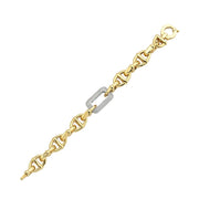 14ct Celosia Design Gold Bracelet