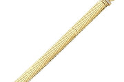 14ct Freesia Design Gold Bracelet